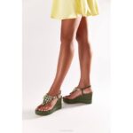 belladama vrouwen Menbur 0RLN3040 groente casual chique schoen - Image 8