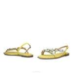bergi vrouwen Menbur 0RLN469 geel casual chique schoen - Image 5