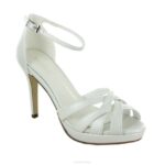 Berta vrouwen Menbur 0RLN2224 wit bruids schoen - Image 3