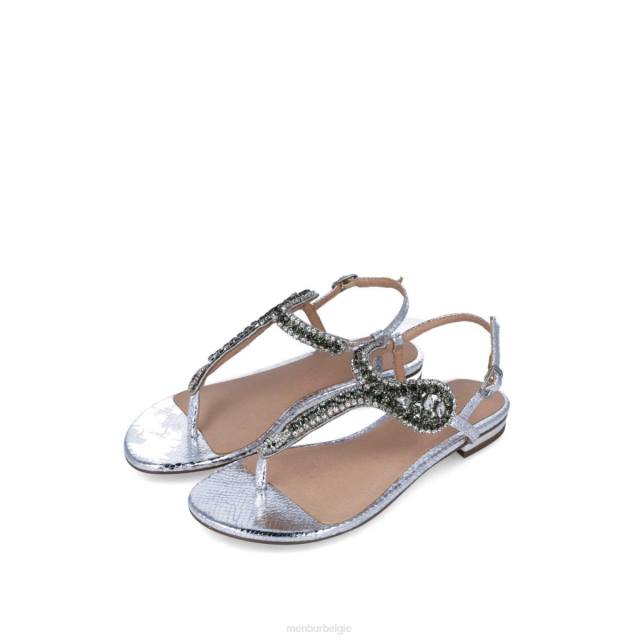 bertagia vrouwen Menbur 0RLN3528 zilver casual chique schoen - Image 3