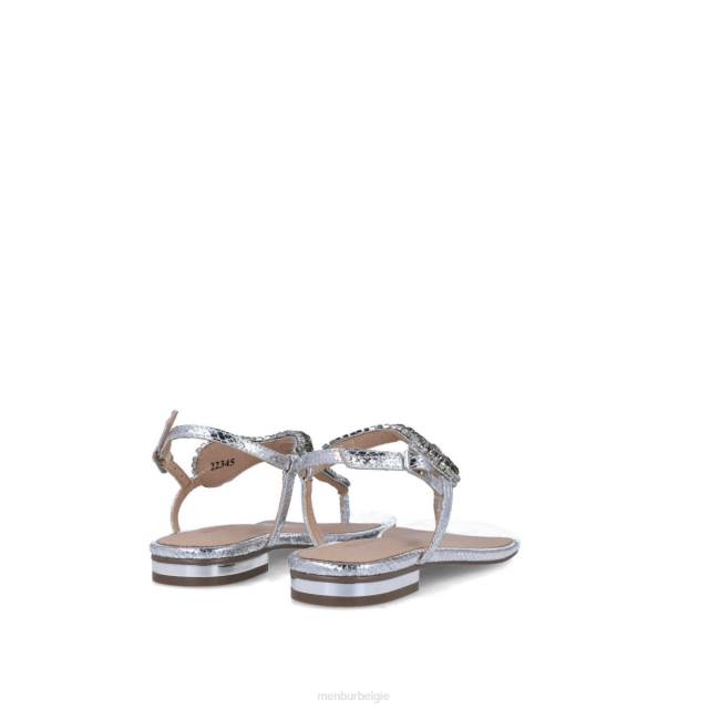 bertagia vrouwen Menbur 0RLN3528 zilver casual chique schoen - Image 4