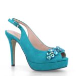 besano vrouwen Menbur 0RLN5354 azul medio hoge hakken - Image 2
