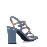 betaaldia vrouwen Menbur 0RLN1682 azul helder middelhoge en lage hakken - Image 3