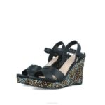 birbesi vrouwen Menbur 0RLN546 zwart casual chique schoen - Image 3