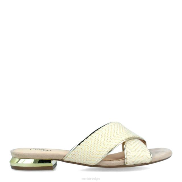 bisenzio_vrouwen_menbur_0rln274_beige_casual_chique_schoen.jpg bisenzio vrouwen Menbur 0RLN274 beige casual chique schoen - Image 1