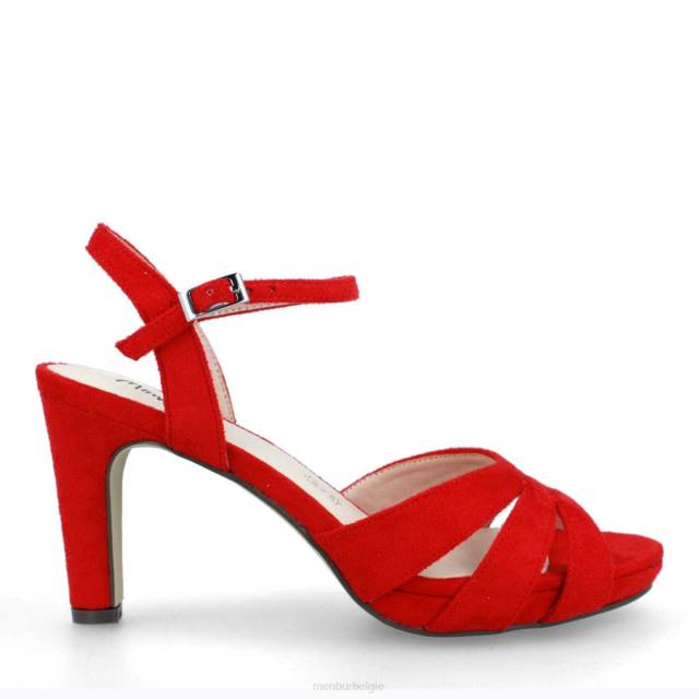 bitritto_vrouwen_menbur_0rln358_rood_casual_chique_schoen.jpg bitritto vrouwen Menbur 0RLN358 rood casual chique schoen - Image 1