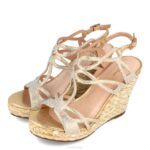bitti vrouwen Menbur 0RLN533 goud casual chique schoen - Image 3