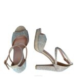 bloot vrouwen Menbur 0RLN919 beige hoge hakken - Image 2
