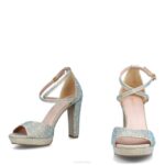 bloot vrouwen Menbur 0RLN919 beige hoge hakken - Image 6