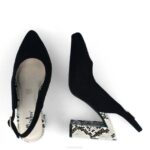 bomerano vrouwen Menbur 0RLN486 zwart casual chique schoen - Image 2