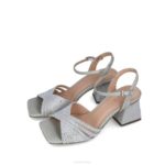 Boogschutter vrouwen Menbur 0RLN145 zilver sandalen - Image 2