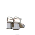 Boogschutter vrouwen Menbur 0RLN145 zilver sandalen - Image 3