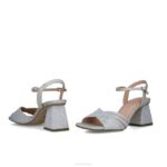 Boogschutter vrouwen Menbur 0RLN145 zilver sandalen - Image 4