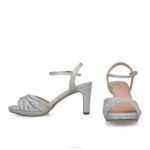Boogschutter vrouwen Menbur 0RLN146 zilver sandalen - Image 5