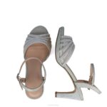 Boogschutter vrouwen Menbur 0RLN146 zilver sandalen - Image 6