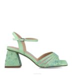 Boogschutter vrouwen Menbur 0RLN2871 groente sandalen