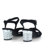borgata vrouwen Menbur 0RLN3580 zwart casual chique schoen - Image 4