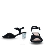 borgata vrouwen Menbur 0RLN3580 zwart casual chique schoen - Image 6