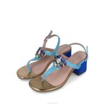 Borriana vrouwen Menbur 0RLN3119 azul medio casual chique schoen - Image 5