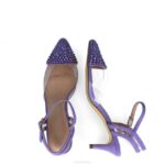 braulinen vrouwen Menbur 0RLN3070 paars casual chique schoen - Image 2