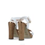 Brescello vrouwen Menbur 0RLN220 wit casual chique schoen - Image 4