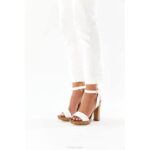 Brescello vrouwen Menbur 0RLN220 wit casual chique schoen - Image 7