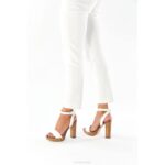 Brescello vrouwen Menbur 0RLN220 wit casual chique schoen - Image 8