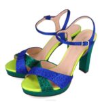 brigante vrouwen Menbur 0RLN1247 azul medio hoge hakken - Image 3