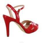 buis vrouwen Menbur 0RLN1040 rood hoge hakken - Image 3