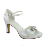 Burgeis vrouwen Menbur 0RLN2263 wit bruids schoen - Image 3