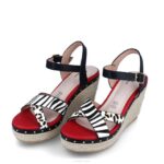 busalla vrouwen Menbur 0RLN294 rood casual chique schoen - Image 3