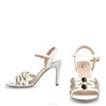 caccuri vrouwen Menbur 0RLN342 wit casual chique schoen - Image 6