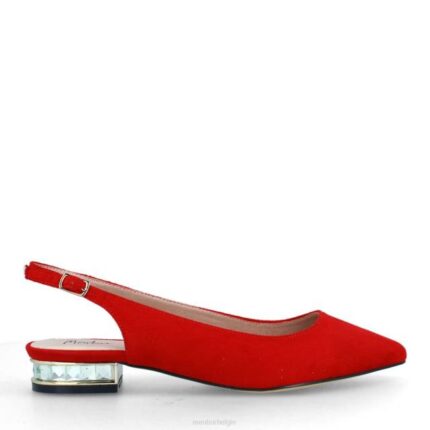 calamie vrouwen Menbur 0RLN3266 rood casual chique schoen
