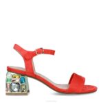 calamonaci vrouwen Menbur 0RLN541 koraal casual chique schoen