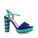 caligiana vrouwen Menbur 0RLN5375 azul medio hoge hakken - Image 2