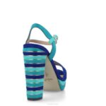 caligiana vrouwen Menbur 0RLN5375 azul medio hoge hakken - Image 3