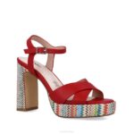 Caliope vrouwen Menbur 0RLN4936 rood hoge hakken - Image 2