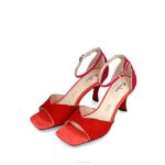Calolzio vrouwen Menbur 0RLN255 rood casual chique schoen - Image 3
