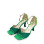 Calolzio vrouwen Menbur 0RLN3110 groente casual chique schoen - Image 3