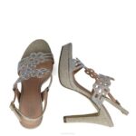 Calusco vrouwen Menbur 0RLN1254 goud hoge hakken - Image 2