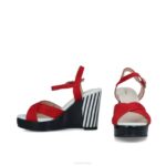 calvi vrouwen Menbur 0RLN847 rood hoge hakken - Image 6