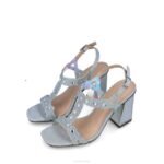 camelopardalis vrouwen Menbur 0RLN1283 zilver hoge hakken - Image 4