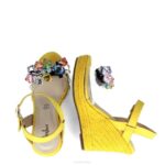 caminetto vrouwen Menbur 0RLN551 geel casual chique schoen - Image 2