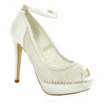 candelaria vrouwen Menbur 0RLN2398 wit bruids schoen - Image 3