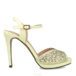 canis minderjarig vrouwen Menbur 0RLN2568 geel sandalen - Image 3