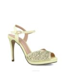 canis minderjarig vrouwen Menbur 0RLN2568 geel sandalen - Image 4