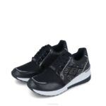 canistro vrouwen Menbur 0RLN663 zwart sportschoenen - Image 3