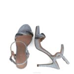capella vrouwen Menbur 0RLN2702 zilver sandalen - Image 6