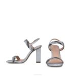 capella vrouwen Menbur 0RLN2881 zilver sandalen - Image 5