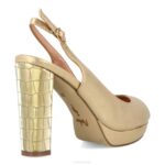carfizzi vrouwen Menbur 0RLN1466 goud hoge hakken - Image 3
